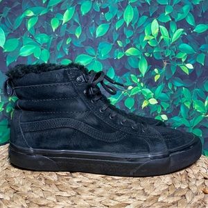 Vans sk8 hi mte scotchguard triple black lined